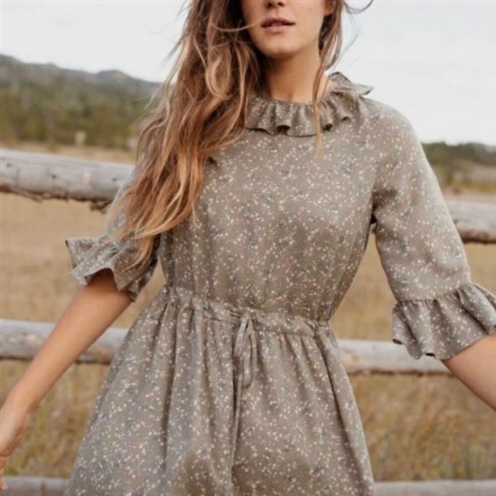 Christy Dawn The Constance Dress in Sage Floral